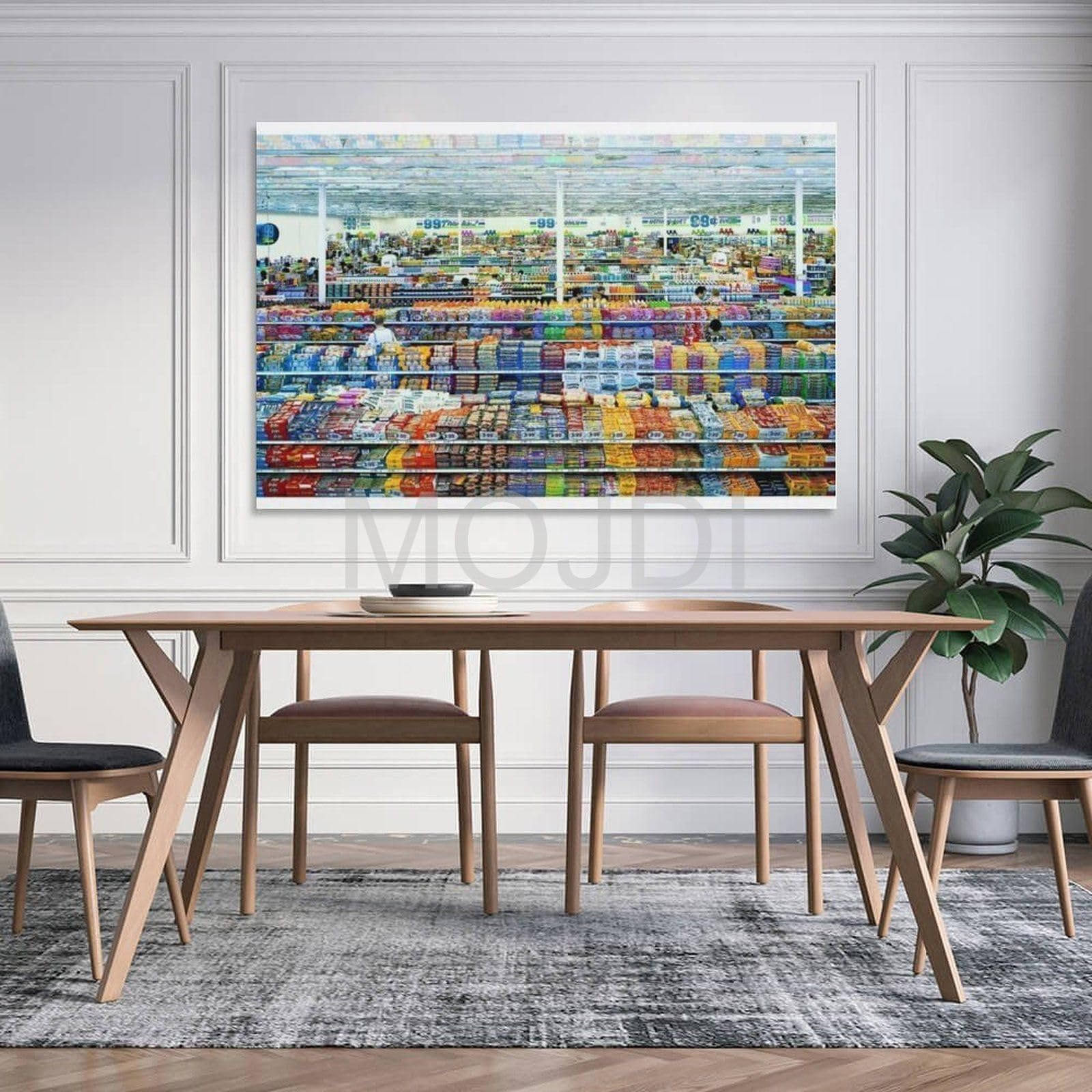 Amazon.com: MOJDI 99 Cents by Andreas Gursky Canvas Painting