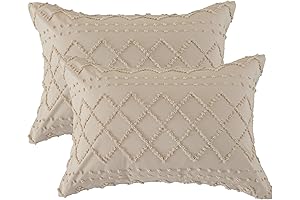 Bedsure King Size Shams - A Symphony of Comfort and Style