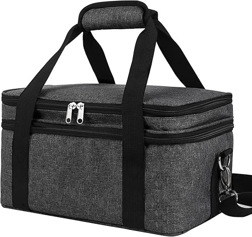 Estuche de almacenamiento de pintura acrílica, negro, unisex, plástico y cuero, ideal para artistas sobre la marcha