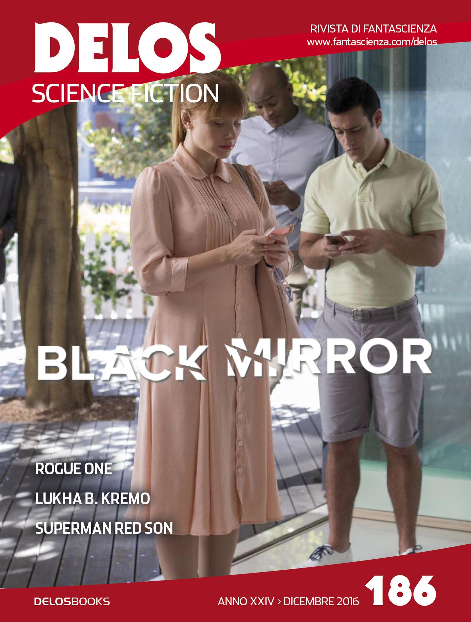 Cover of Delos Science Fiction, #186 - Dicembre 2016