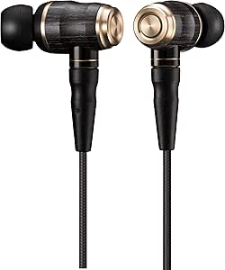 JVCケンウッド HA-FX1100 WOODシリーズ カナル型イヤホン リケーブル/ハイレゾ音源対応 ブラック