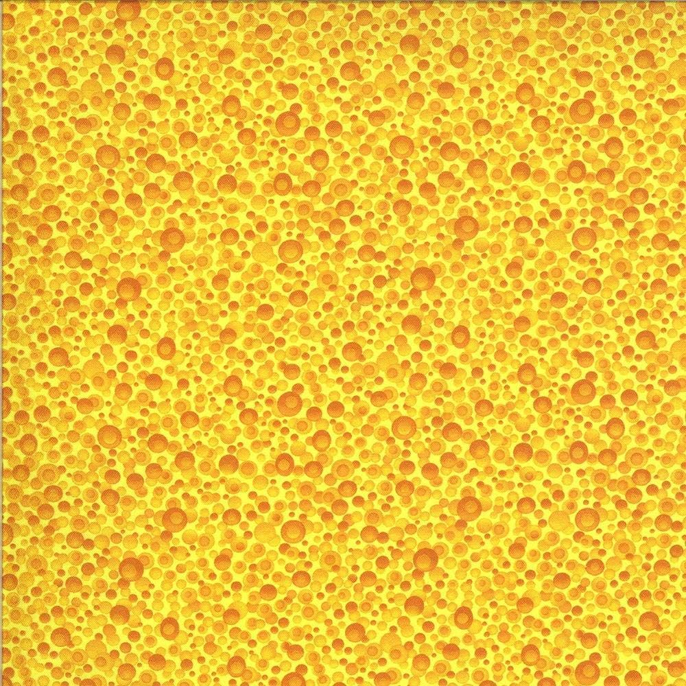 Moda Fabrics Dreamscapes Ira Kennedy Tonal Bubble Dots Yellow