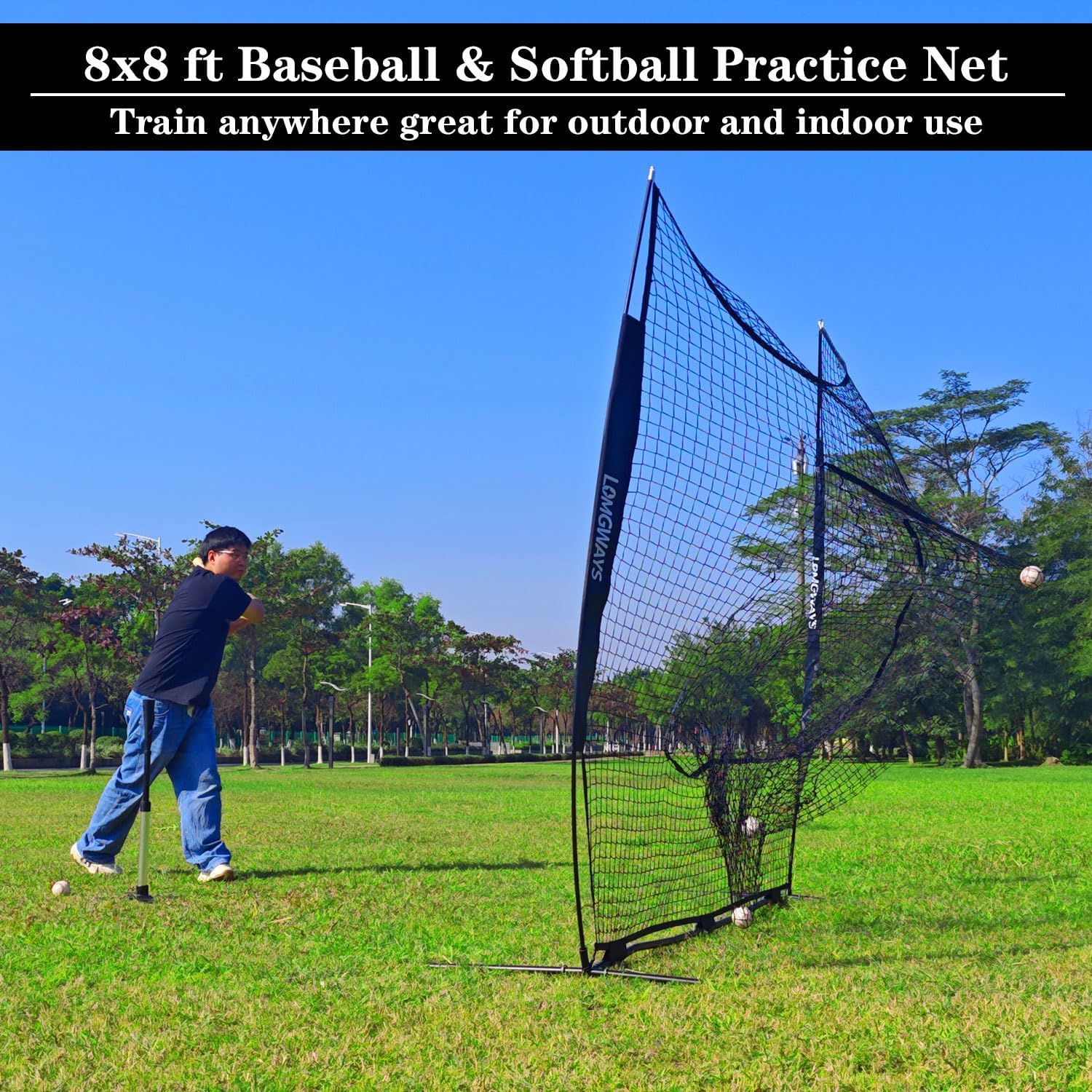 スポーニア Spornia 野球ネット 練習 バッティングネット 折りたたみ式