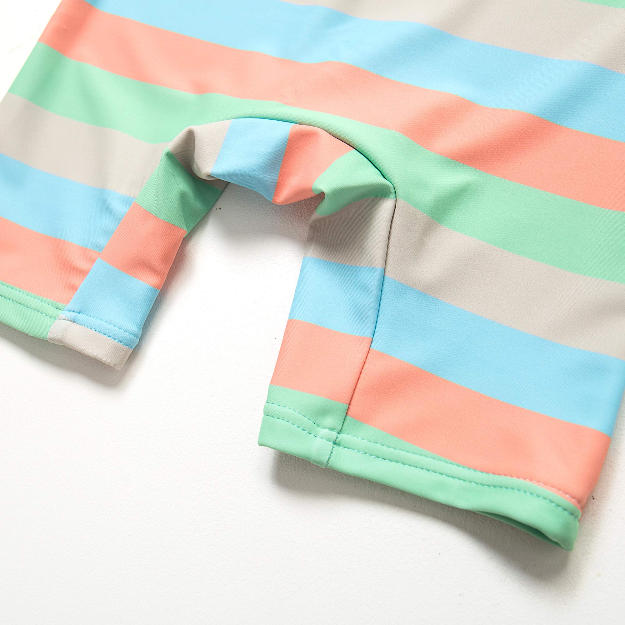 BONVERANO Baby Boys Swimsuit/Sunsuit UPF 50+ Sun Protection One Pieces Swimwear with Sun Hat