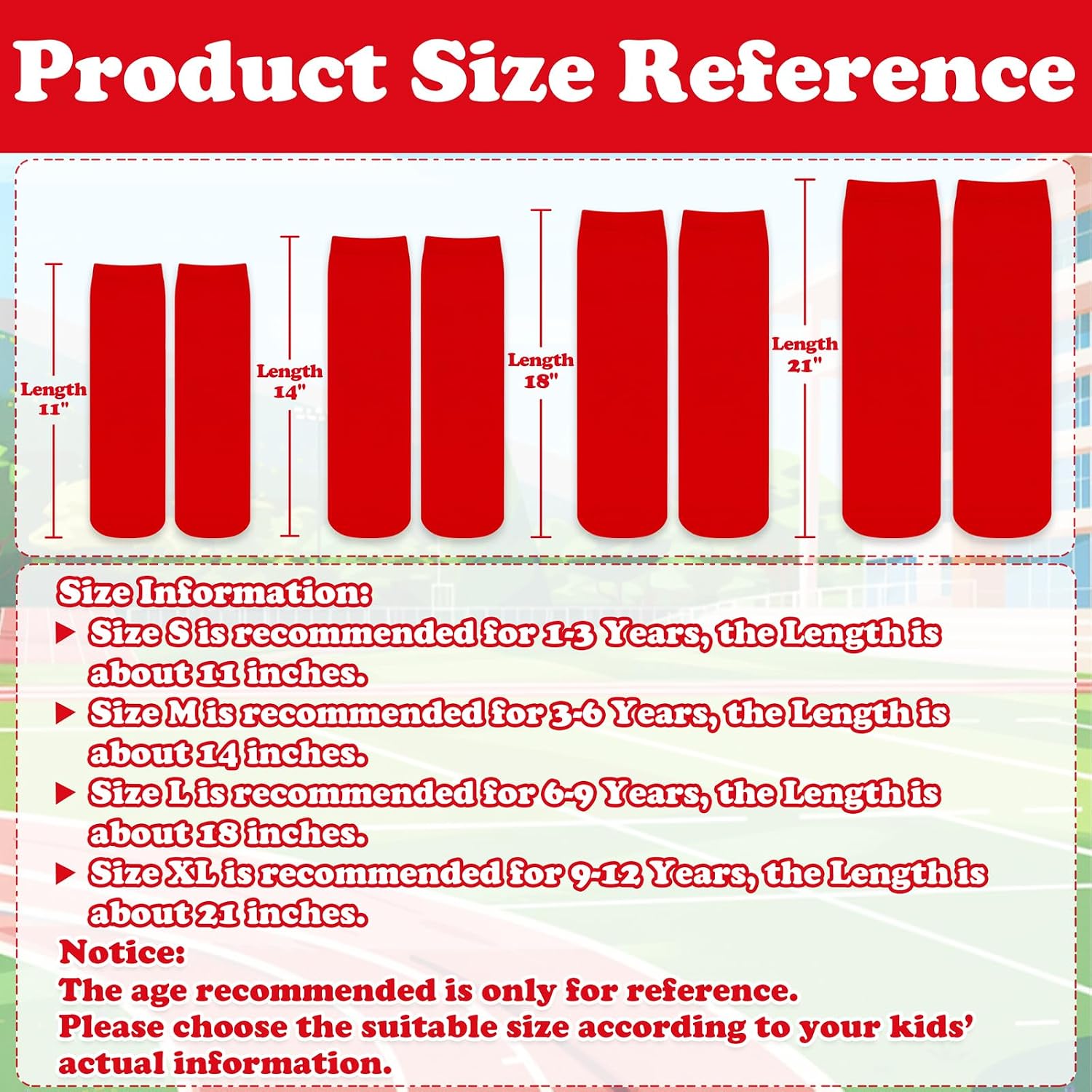 Sarfel Kids Soccer Socks Toddler Baseball Socks Youth Softball Sock Boys Football Sock Team Sports Girls Athetic Accessory