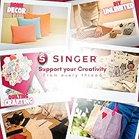 Vista 3 de Singer, 100% algodón, Yaxa Solid