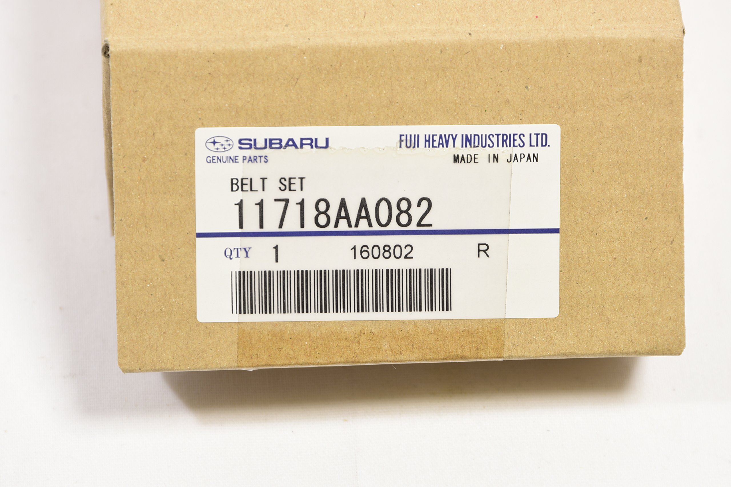 Amazon.com: Genuine Subaru Belt Kit - 11718AA082 : Automotive 