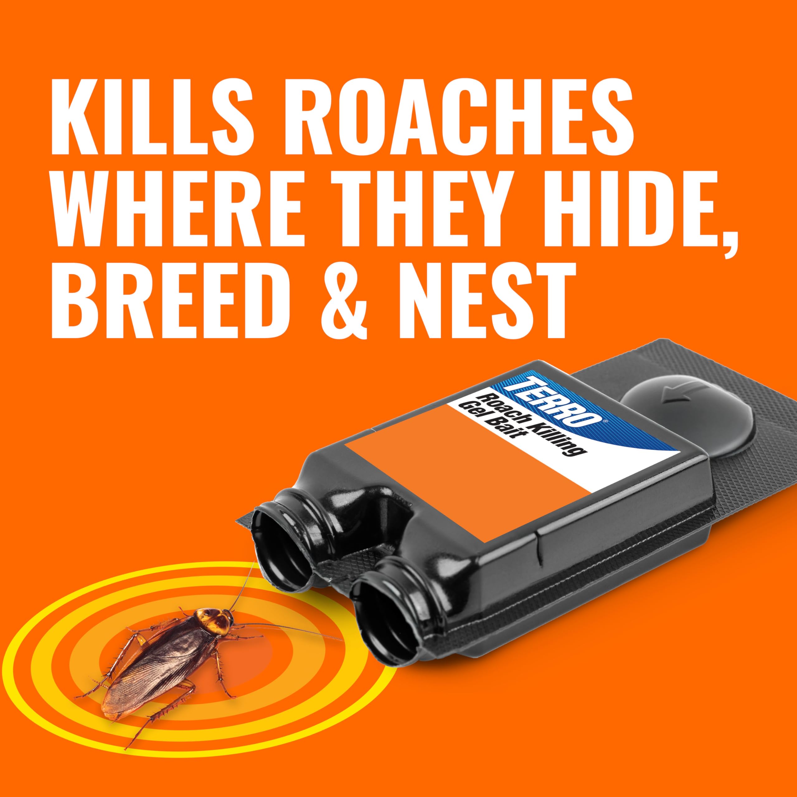 TERRO Roach Killer Gel - 12 Pack -3 TERRO Roach Killer Gel - 12 Pack -3