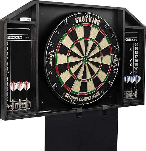 Miniatura 14 de Viper by GLD Products Resolute - Tablero de dardos, negro