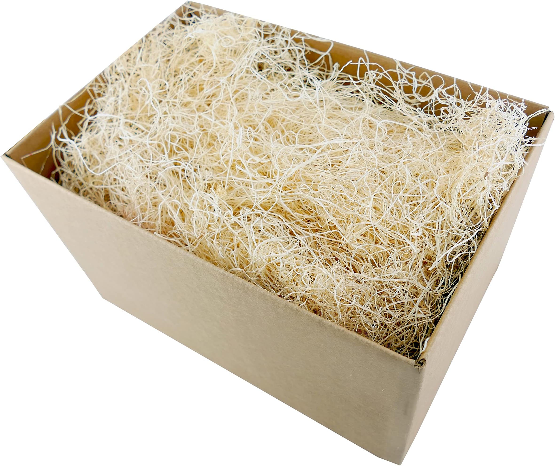 American Excelsior Wood Wool Packing Filler - 10 lb - All-Natural Aspen Wood Wool for Box and Gift Basket Packaging Material