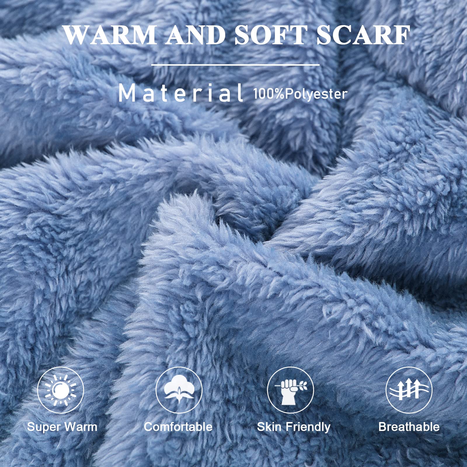 TOMEEK Set Pigiama Invernale da Donna Set da Pigiama a Maniche Lunghe in Pile Set da Salotto Morbido Caldo per la Casa con Felpa e Pantaloni