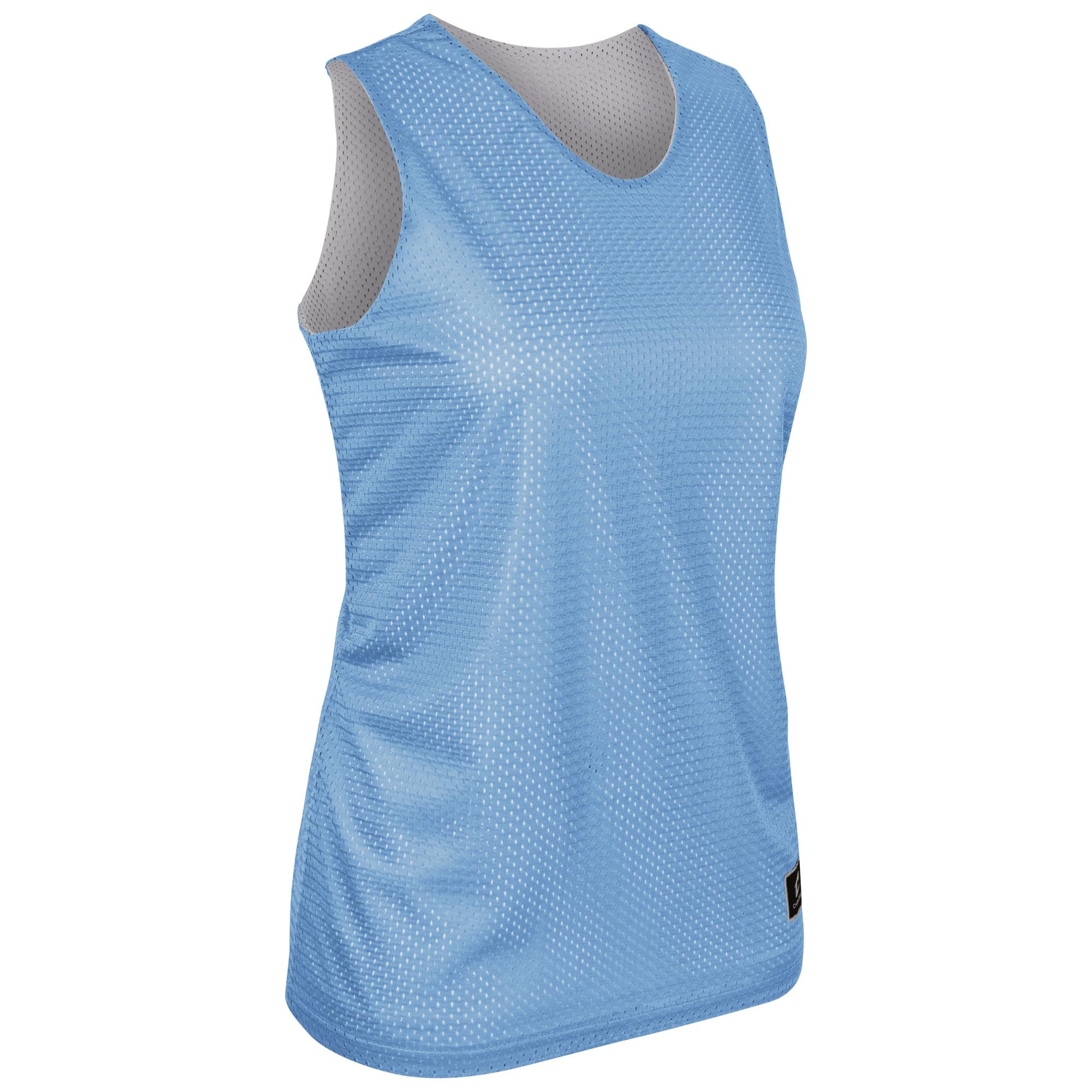 Champro BBJPWLBWM - Camiseta de Baloncesto Reversible (poliéster, Talla Mediana), Color Azul Claro, Blanco