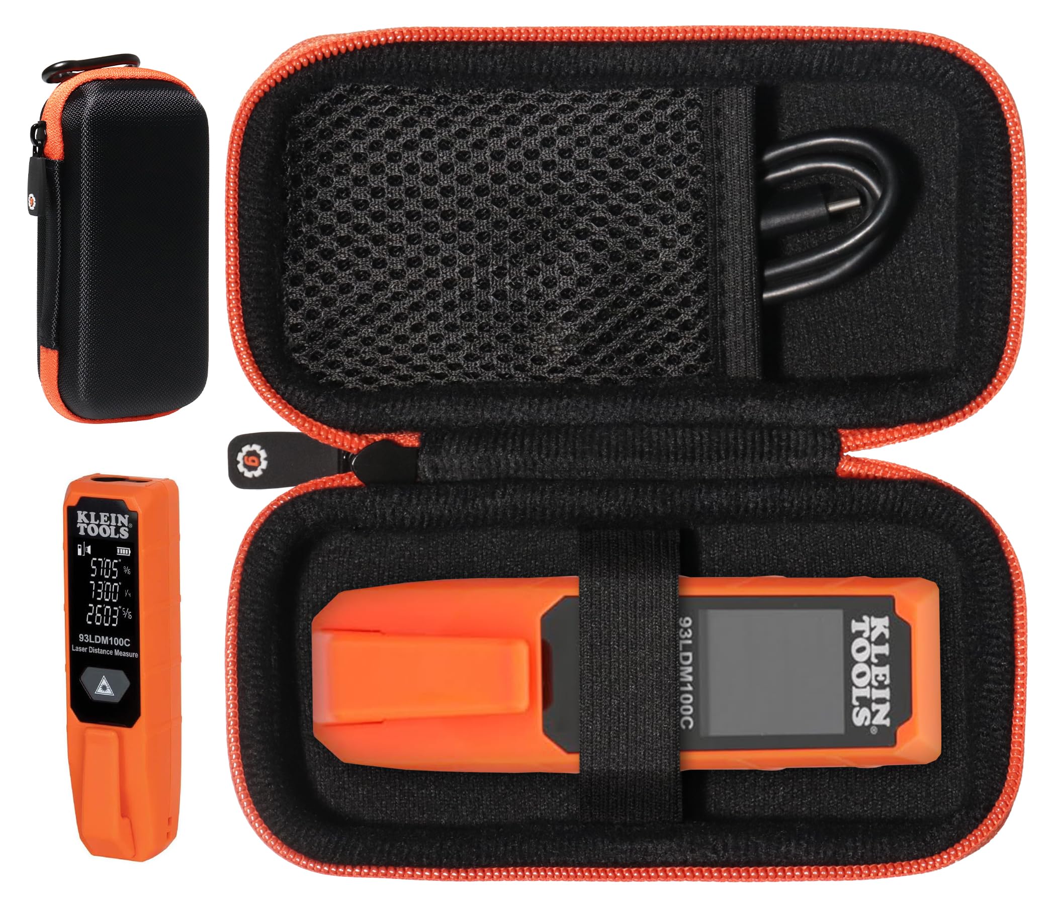 getgear Laser Distance Measure Case for Klein Tools 93LDM100C Compact Laser Distance Measure