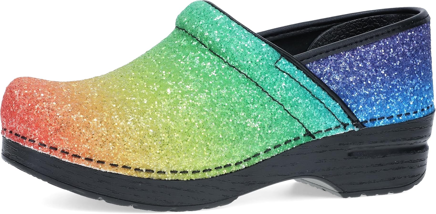 Amazon.com | Dansko Professional Glitter Slip-On Clogs for Women