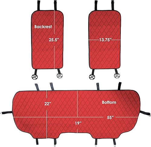 Miniatura 52 de FH Group Neosupreme - Cojines de asiento para automóvil, ajuste universal, cojín para asiento trasero de automóvil con respaldo de silicona Gris