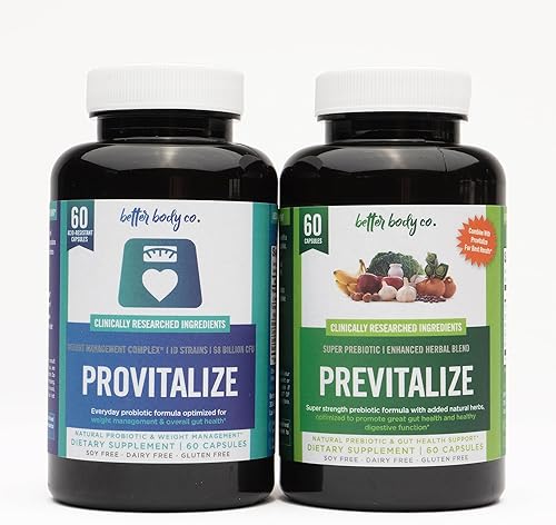 Better Body Co Paquete original Slim Gut  Provitaliza y previtaliza  Probiótico y prebiótico natural para la menopausia