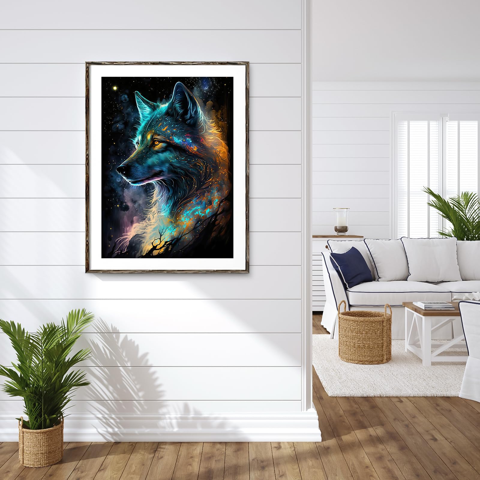 Peinture Diamant 5D Complet, Broderie Diamant Kit Complet Plein Point De Croix Dragon D'eau Anne Stokes Artisanal Pour La Décoration À La Maison/Salon/Chambre/Bureau 30x40 Cm