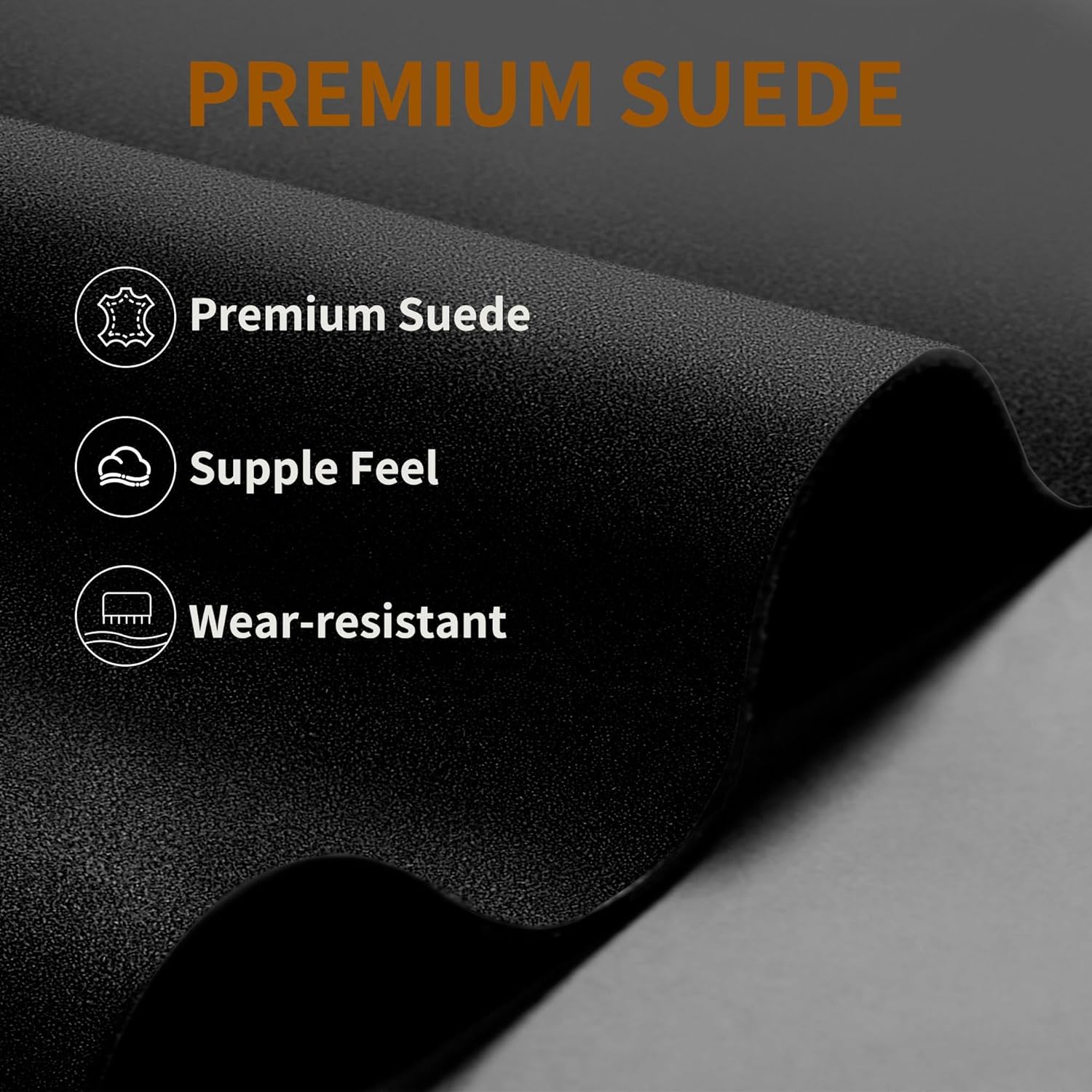 Mishansha Men's Snow Boots Slip On Suede Winter Warm Boot - Image 2