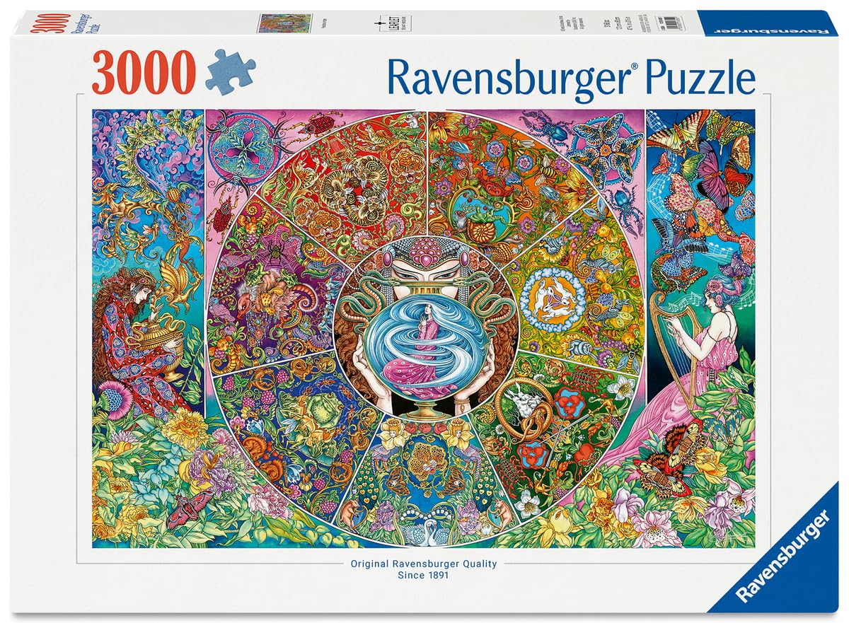 Ravensburger - Puzzle Adulte - Puzzle 3000 pièces - l'espoir de Pandore - Adultes et Enfants à partir de 14 Ans - Puzzle de qualité supérieure fabriqué en Europe - 12001855