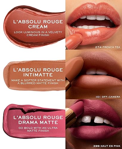 Miniatura 9 de Lancôme L'Absolu Rouge - Lápiz labial hidratante de larga duración, acabado satinado