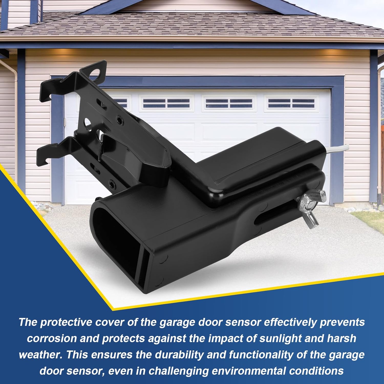 41A5034 Garage Door Sensor Sun Shield, Replacement for Craftsman Chamberlain Liftmaster Garage Door Sensor，Replace for 820CB, G801CB-P, 2610459, 012381050345, 801CB, 41A5266-1, 041-0136