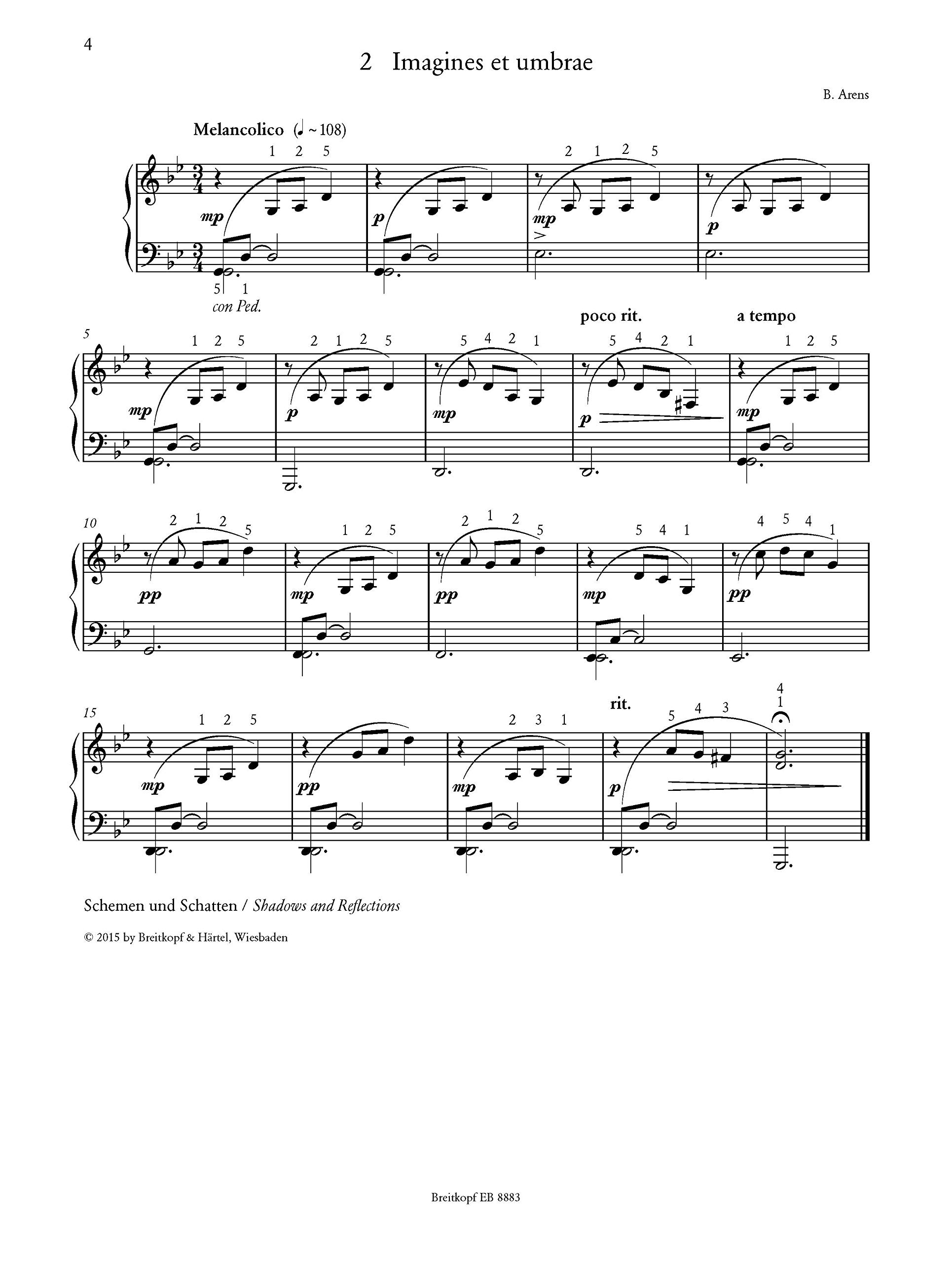 Barbara arens : piano misterioso - 28 magically easy pieces for piano: 28 magisch leichte Stücke
