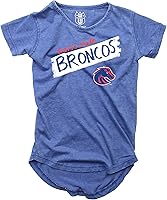 Vista 47 de Wes and Willy NCAA - Camiseta Burnout para niñas S/S