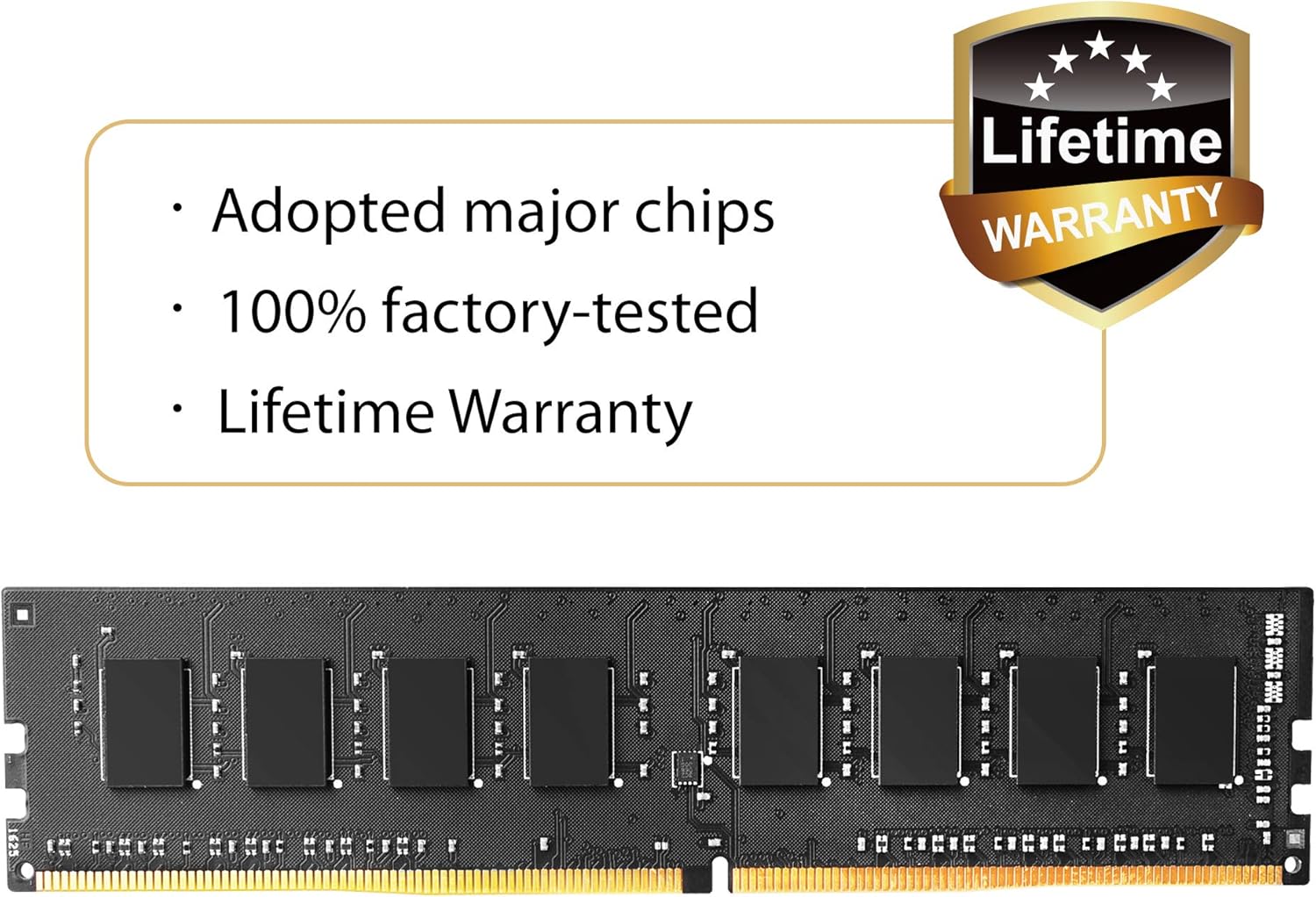 SP Silicon Power 32GB(2x16GB)-DDR4-2666MHz 288 pin CL19 1.2V Non-ECC Unbuffered-UDIMM Desktop Memory - Image 5