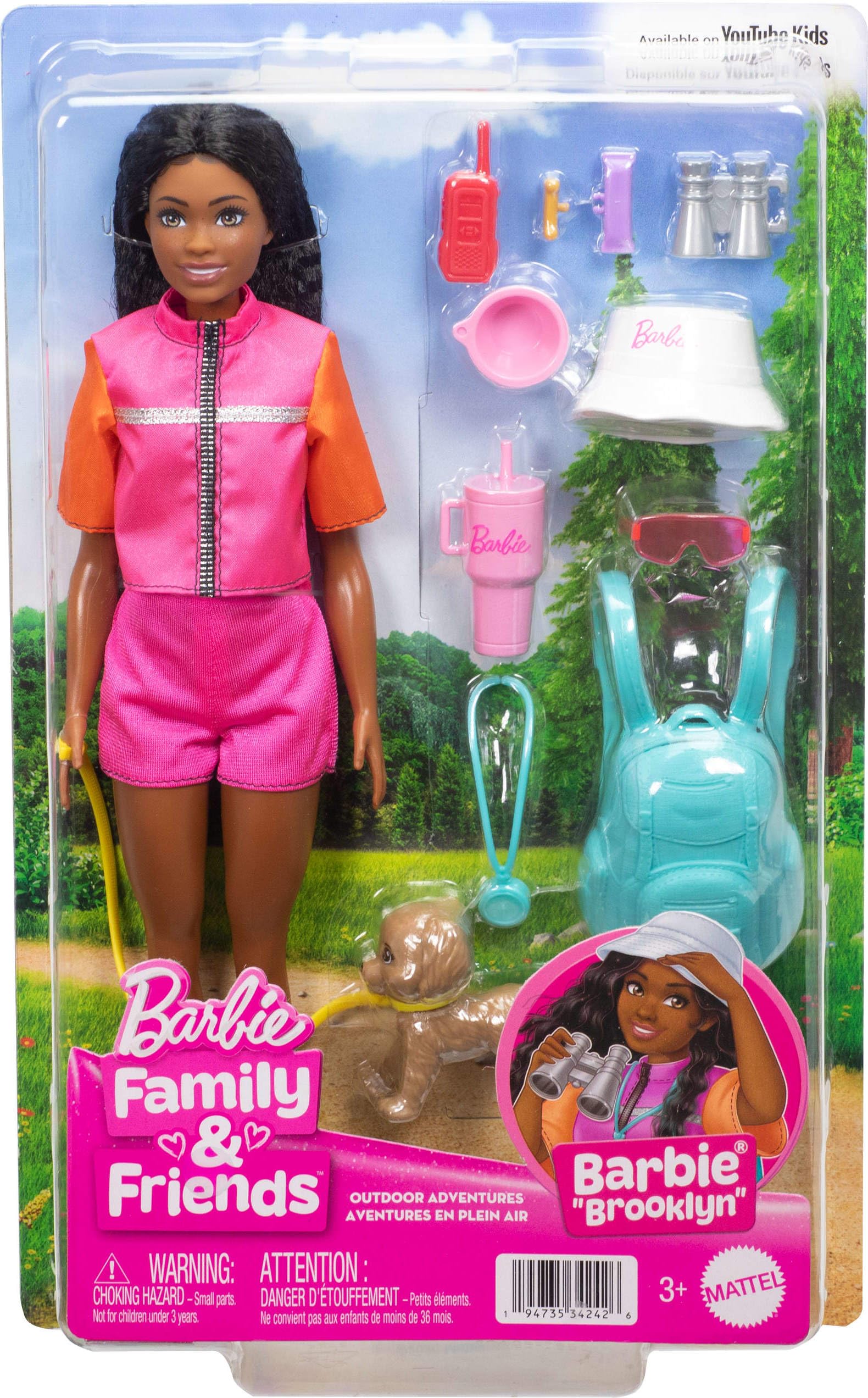 Barbie - Stacie Go-kart, playset con bambola e veicolo funzionante HRM08