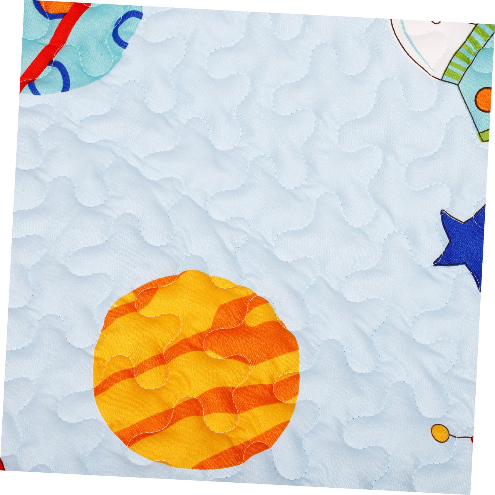SUPVOX Tapis de Table pour Chaise Haute Bébé Antidérapant en Tissu Doux et Confortable, Design Polyvalent et Mignon pour Protéger le Sol Pendant les Repas et Jeux