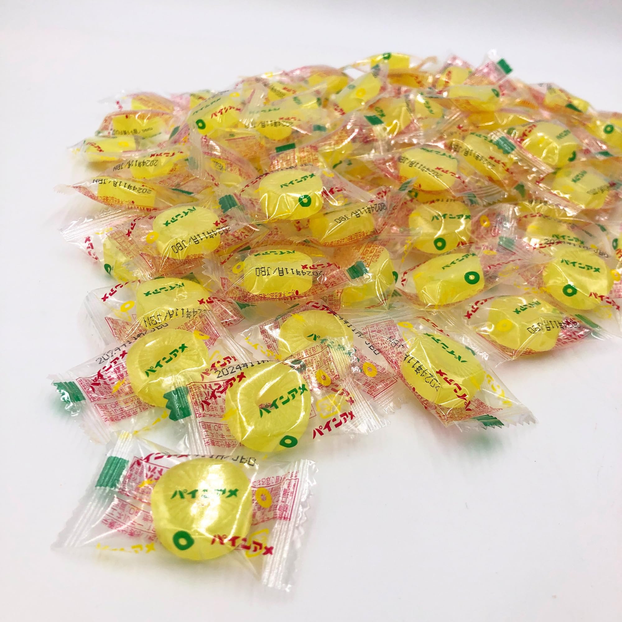 Amazon.co.jp: パイン パインアメ 100袋 大容量 まとめ買い お徳用