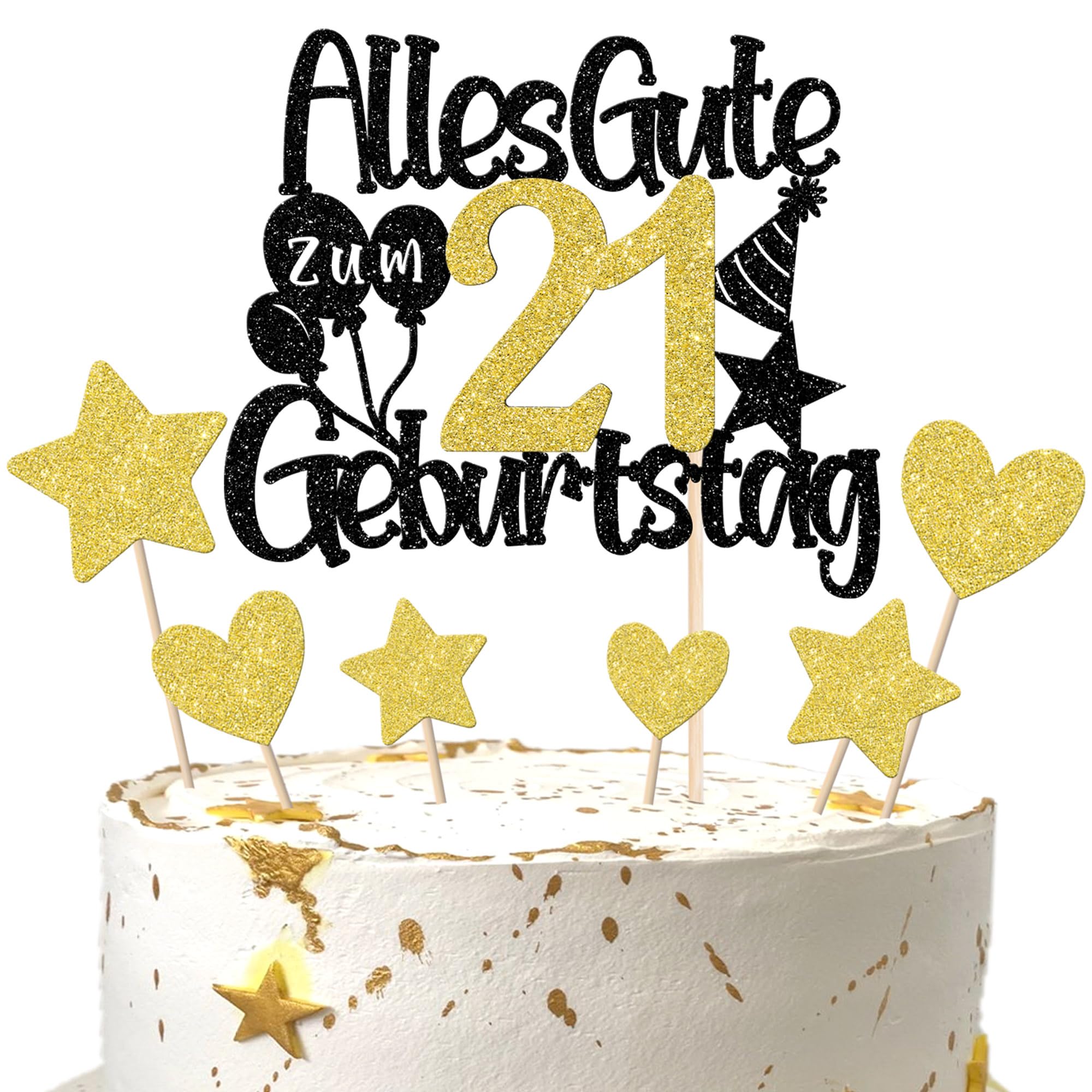 30 Stück 30th Geburtstag Tortendeko Alles Gute zum Geburtsta