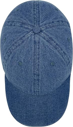 Miniatura 4 de Gelante Gorras de béisbol 100% algodón liso en blanco tamaño ajustable al por mayor a granel de 12 unidades