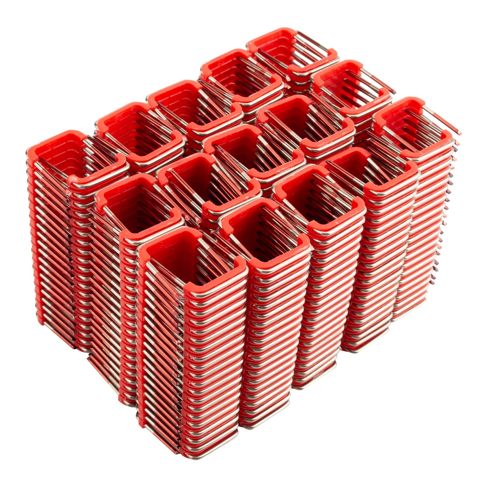 Grapas de cable aisladas de 1 pulgada MNM1-600 para grapadora de cables Milwaukee M12, ajuste de fijación de cables eléctricos a superficies de madera