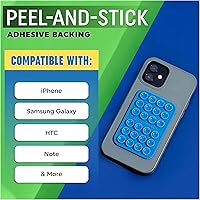 Vista 7 de OCTOBUDDY Funda adhesiva de silicona con succión para teléfono Compatible con funda de teléfono móvil iPhone y Android, soporte de accesorios