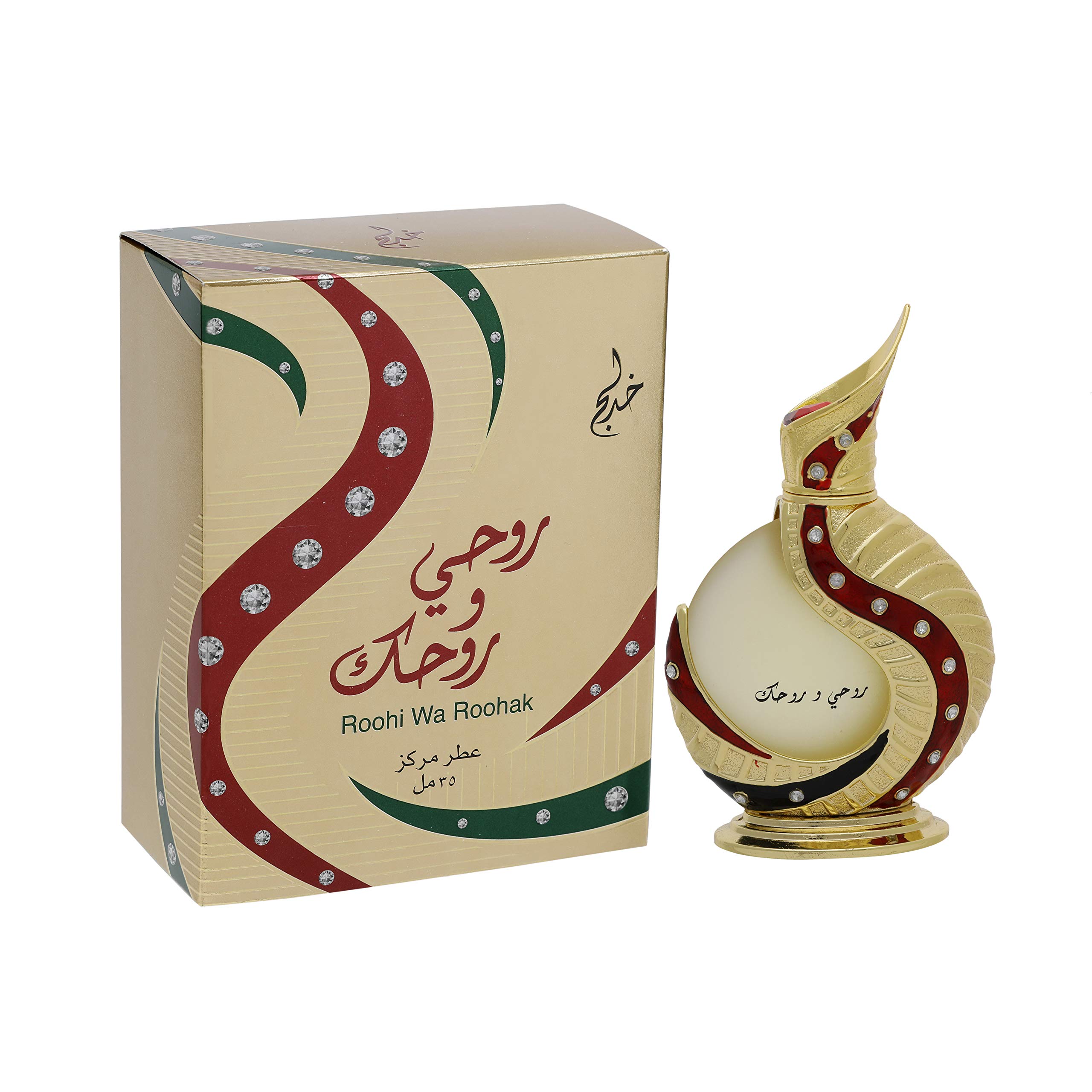 KHADLAJ PERFUMES - Olio di profumo concentrato | Note orientali e legnose | Fragranza di lunga durata | Lusso e raffinatezza | Unisex, 35 mL