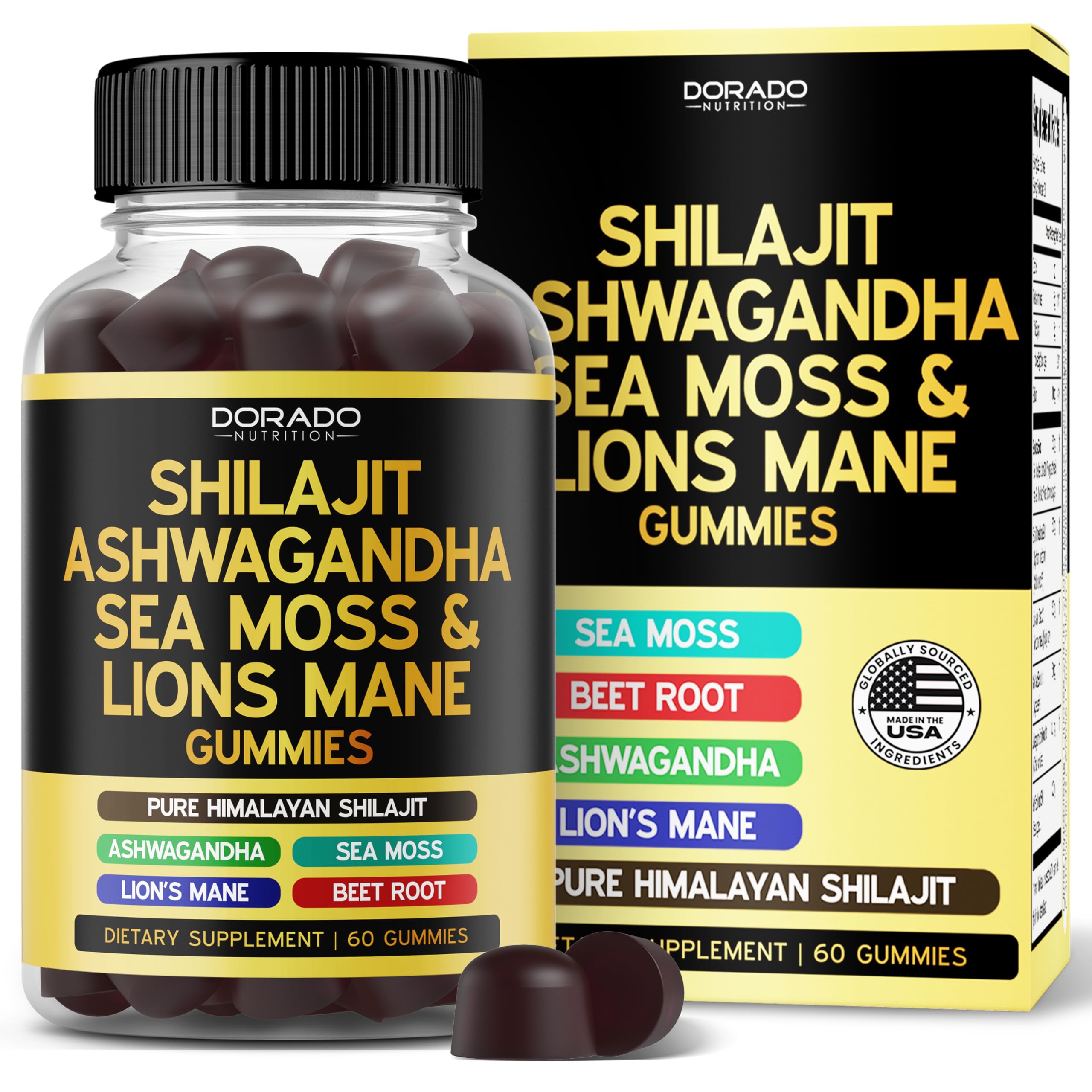 shiJimi Amazon.com: Shilajit Gummies with Sea Moss, Ashwagandha