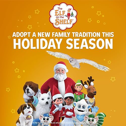 Miniatura 9 de The Elf on The Shelf una tradición navideña una elfo exploradora con ojos marrones. Incluye libro de cuentos, caja de recuerdos y certificado de