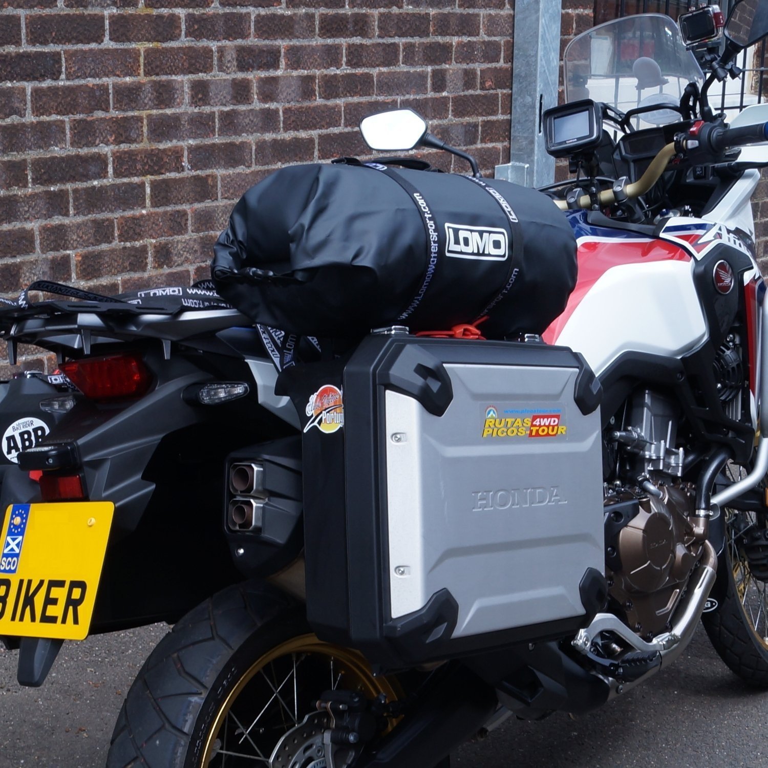 Lomo 20L Motorradtasche - Wasserdicht Motorrad Gepäckrolle