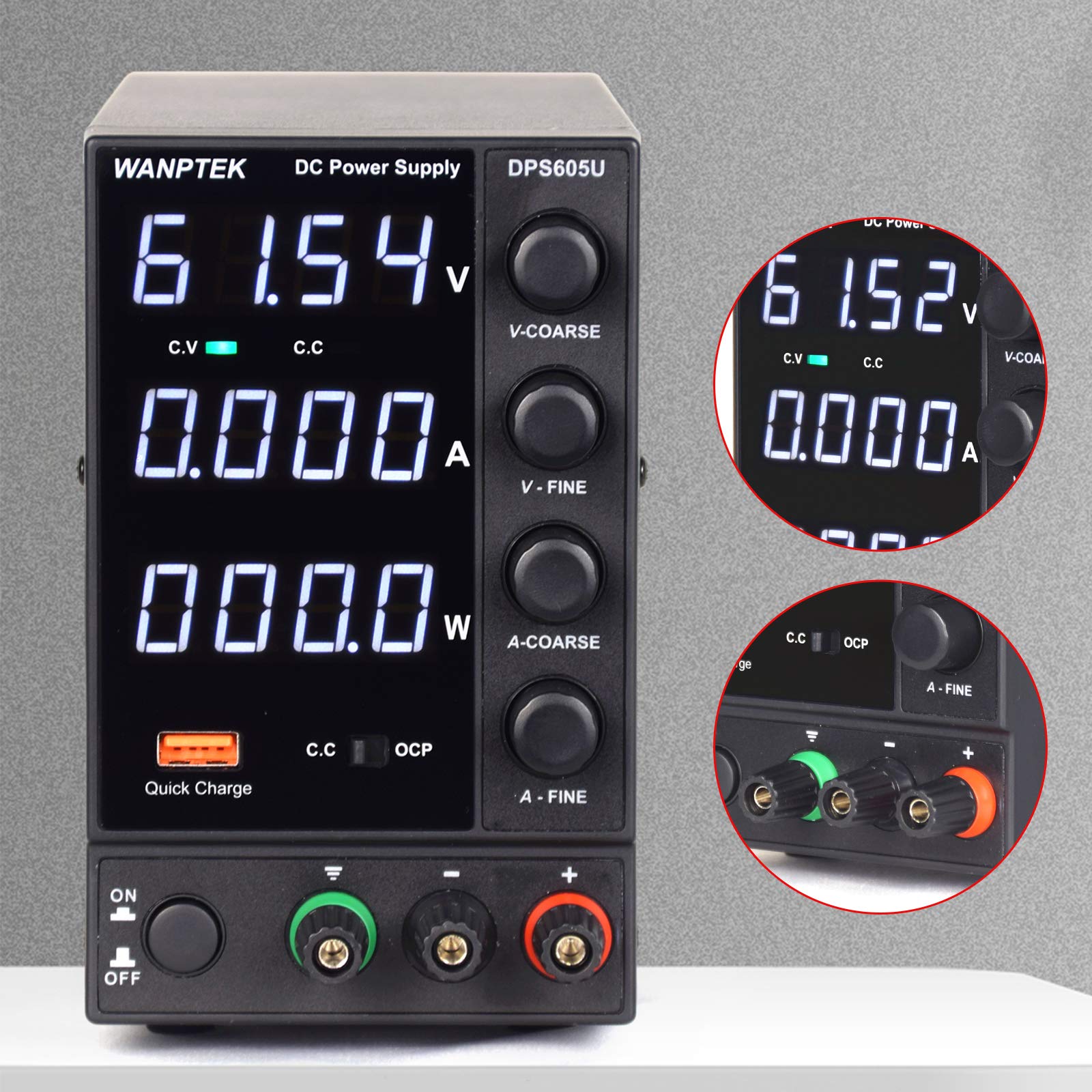 Alimentatore di rete regolabile DPS3010U (30 V 10 A), interruttore regolabile DC con indicatore LED a 4 cifre, 220 V (60 V 5 A)