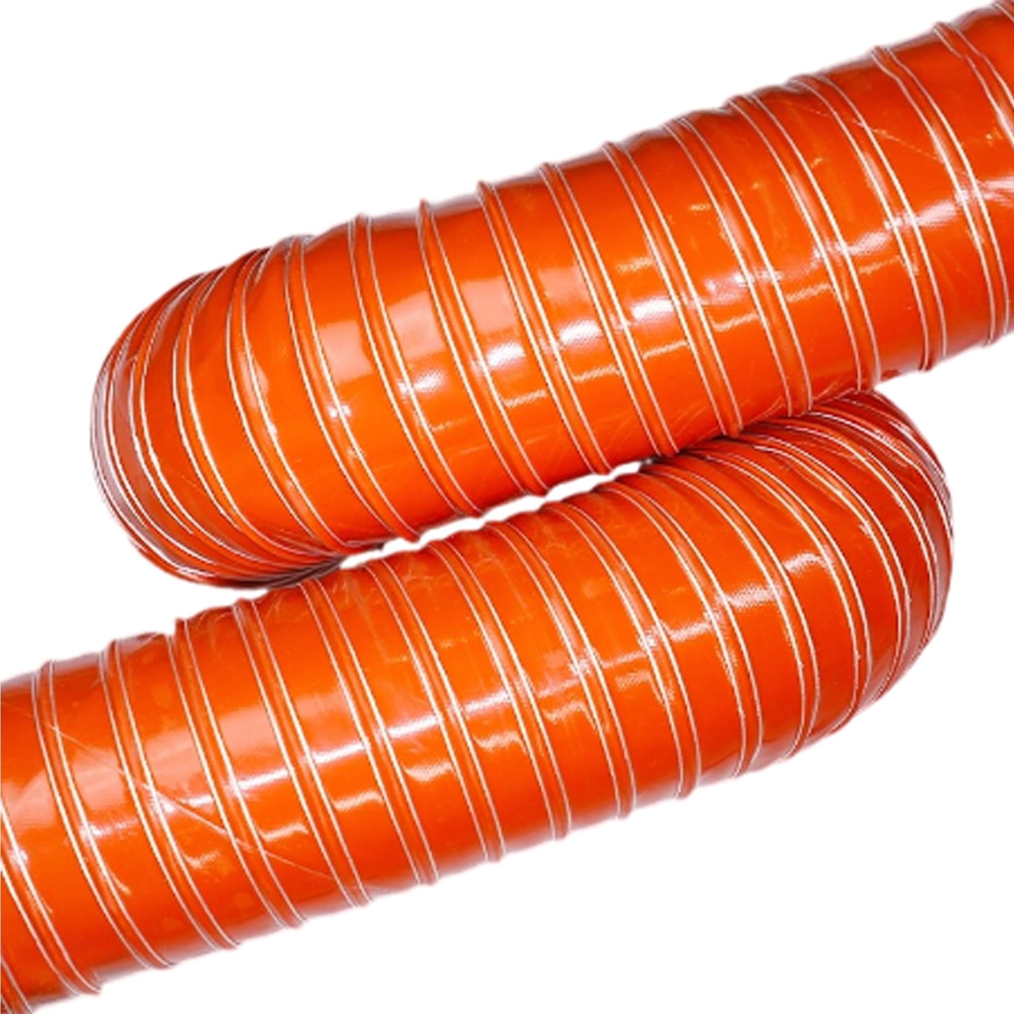 Manguera de silicona roja for conducto de aire, diámetro interior de 2 a 30 cm, longitud de 1 m, tubo de ventilación flexible for altas temperaturas, for automóviles e industria.(30.5cm)