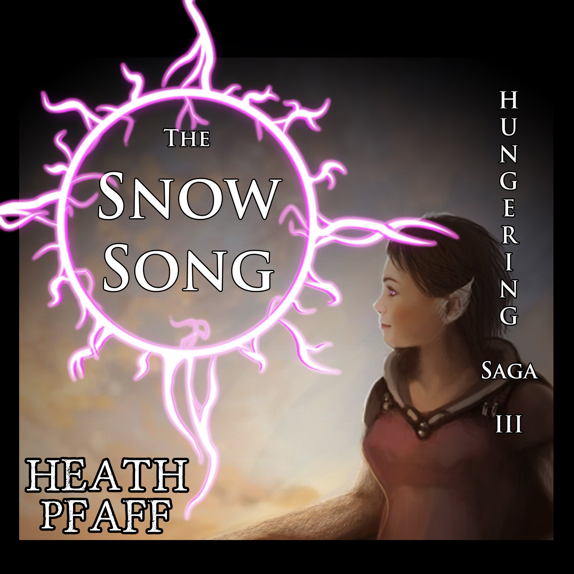 Cover art for The Snow Song: Hungering Saga 3