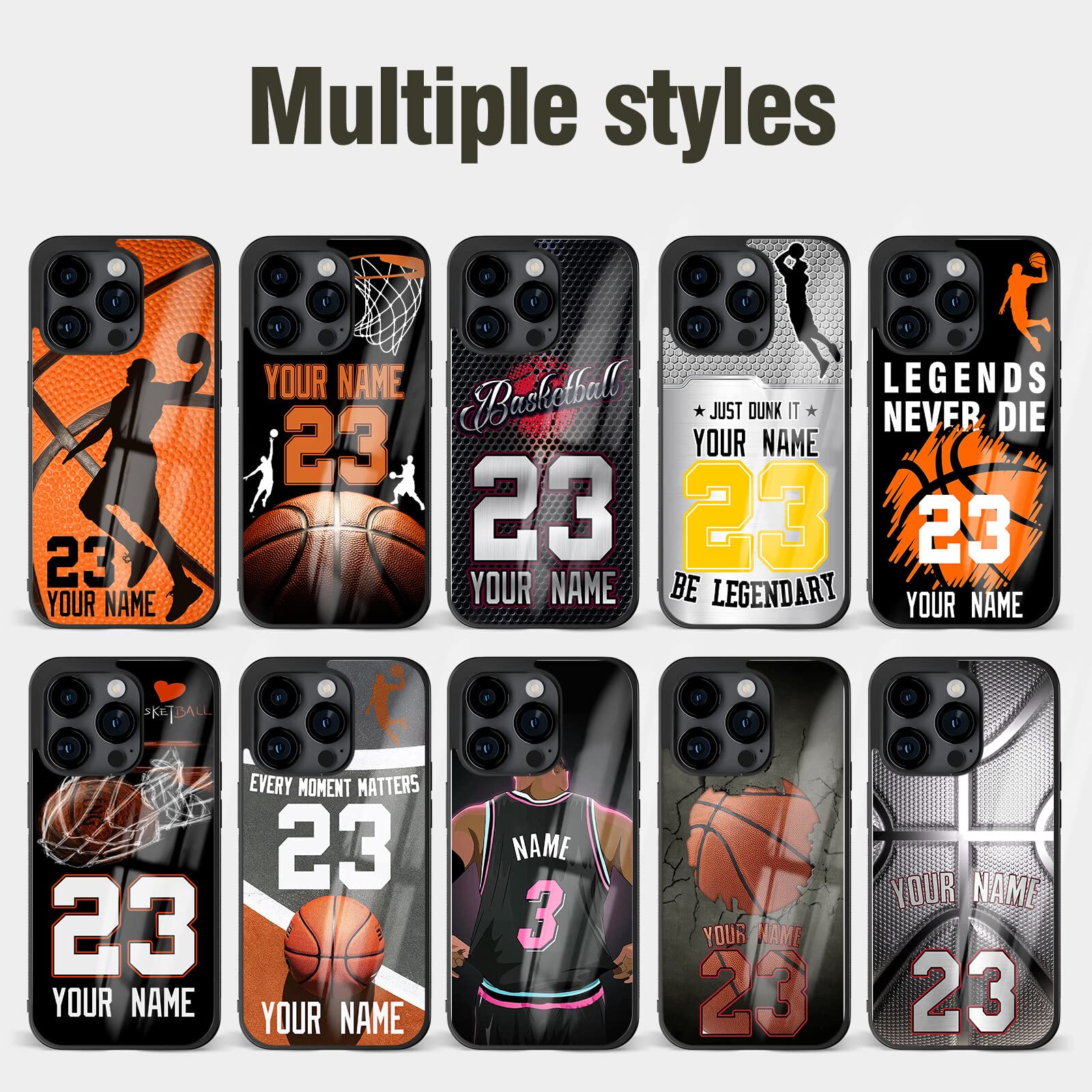 Amazon.com: Custom Basketball Phone Cases Name Number | for iPhone 11 12 13  14 15 16 17 Pro Max Plus Air Mini Xs Xr, for Samsung Galaxy A S Z Note  Series, for Pixel 6 7 8 9 10 Pro, (Orange) : Cell Phones & Accessories