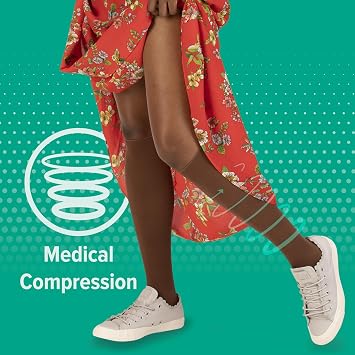 Juzo Soft 2001 Knee-High Compression Stocking 20-30 mmHg Closed Toe, Short