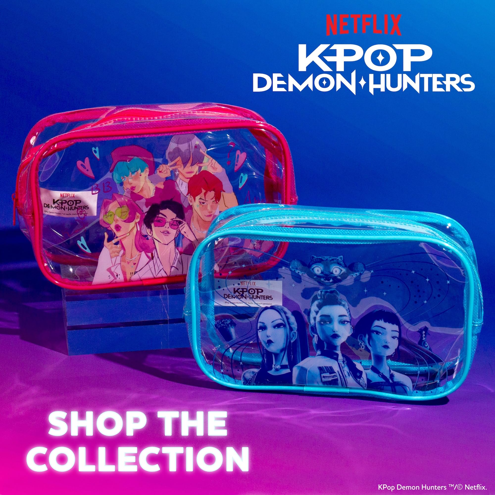 K-POPファングッズセット Amazon.co.jp: Kpop Demon Hunters 鉛筆ポーチ – Huntr/xエディション