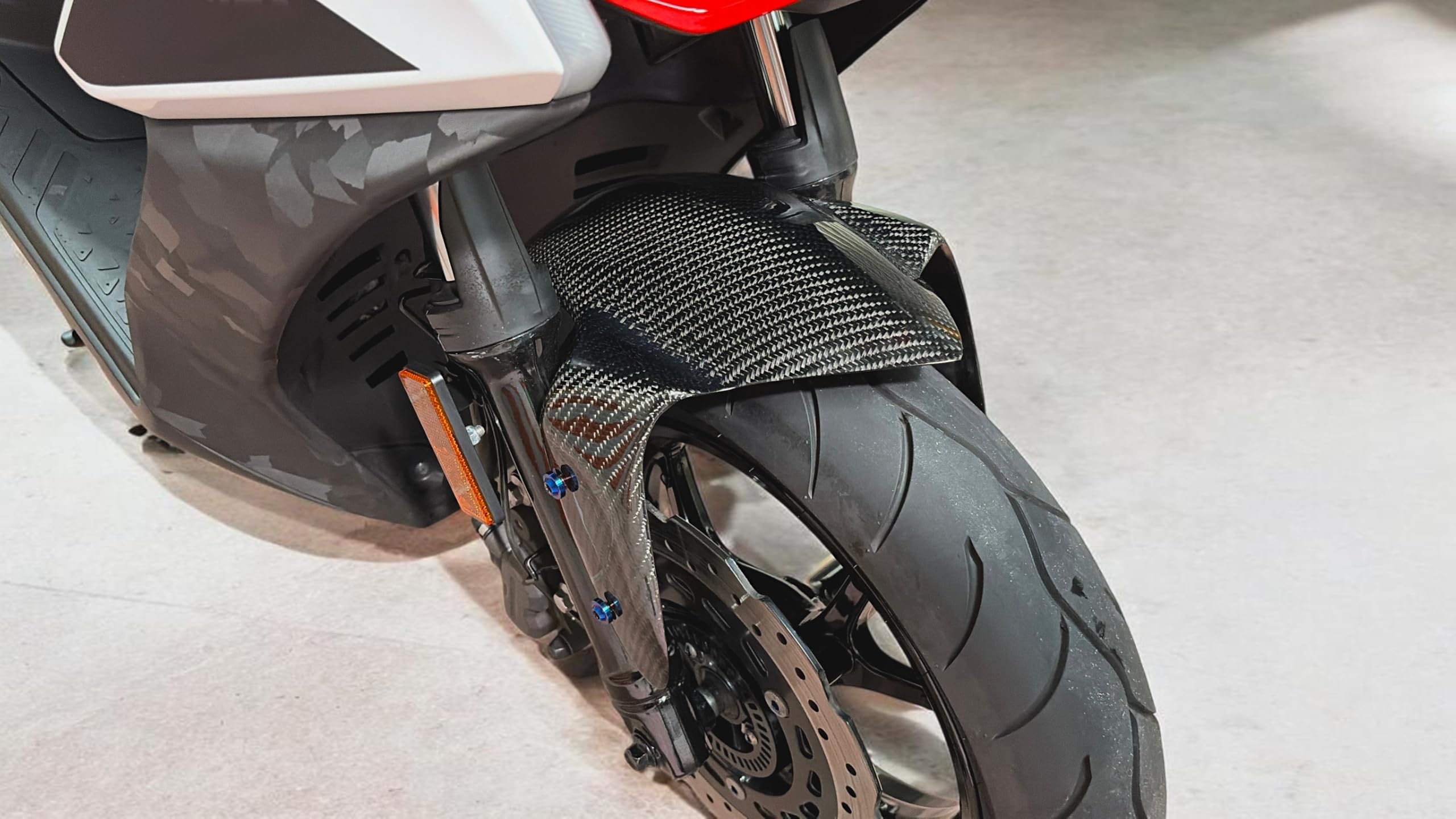 Amazon | シグナス X CYGNUS X 125 7型 カーボン フロントフェンダー