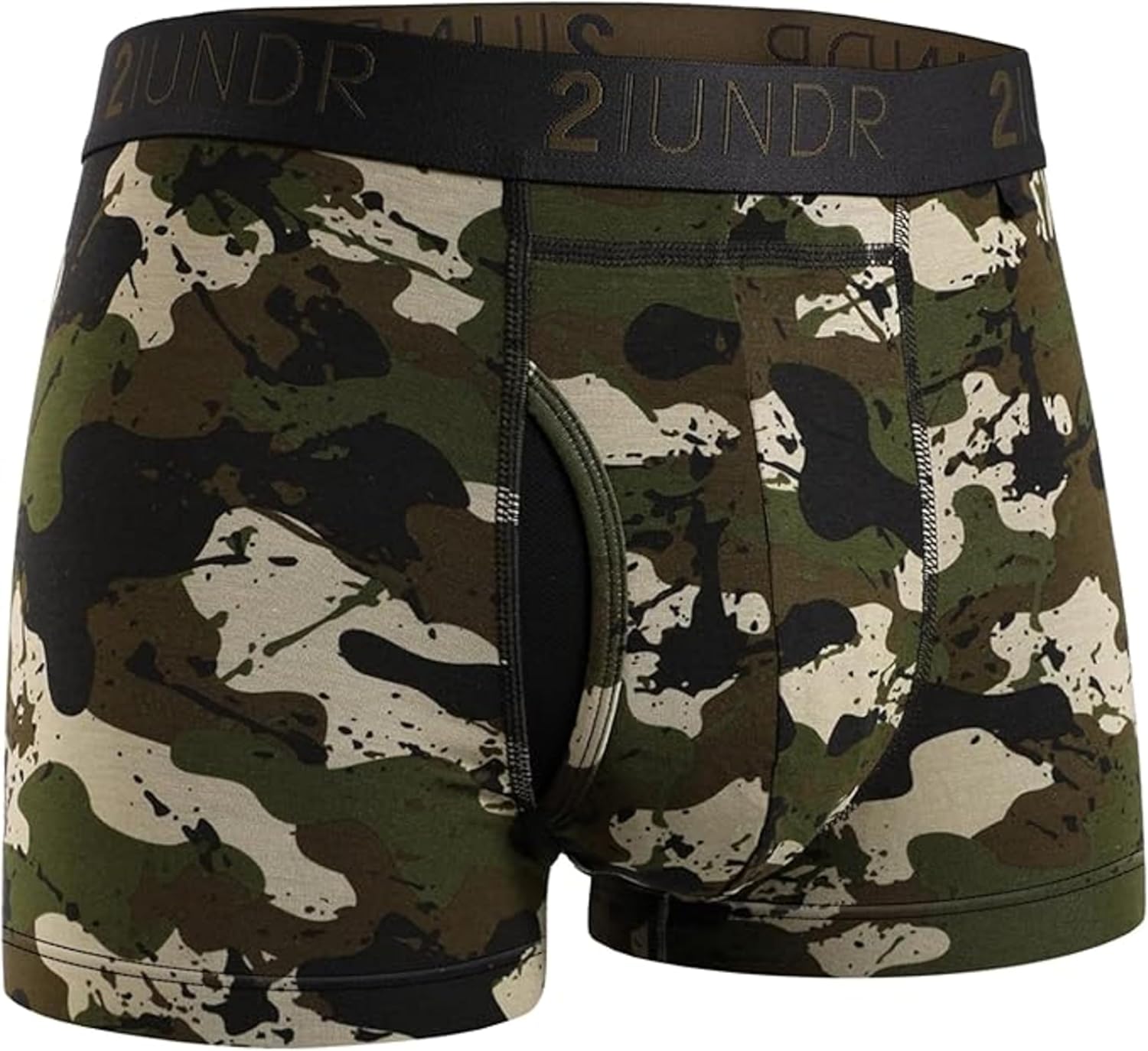 2UNDR Swing Shift 3" Mens Trunks Underwear, Pouch Underwear with Patented Joey Pouch, Modal Underwear Men, Moisture Wicking