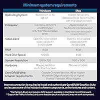 Vista 8 de Corel DRAW Graphics Suite Suscripción de 1 mes Software de diseño gráfico para profesionales Ilustración vectorial, diseño y edición