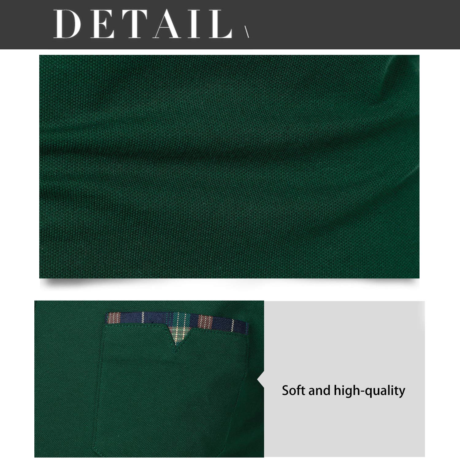 Polo Uomo Manica Corta Estivo T-Shirt da Golf a Contrasto Maglietta da Rugby