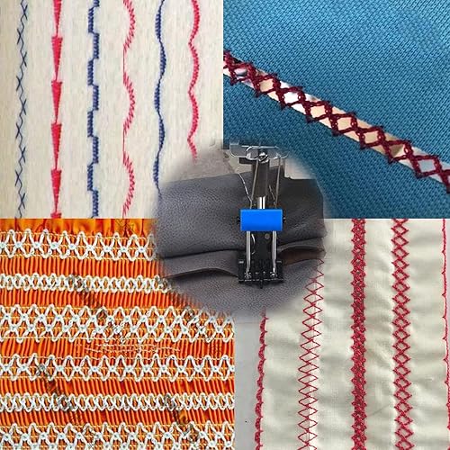 Miniatura 4 de Juego de 2 agujas gemelas para máquina de coser doméstica, agujas dobles para máquina de estirar, pasadores dobles para máquina de coser, 3 pines